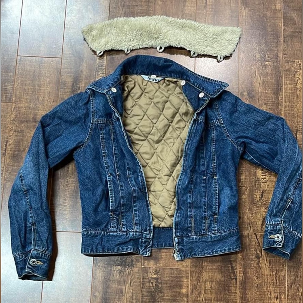 Mavi Jean Jacket with detachable wool